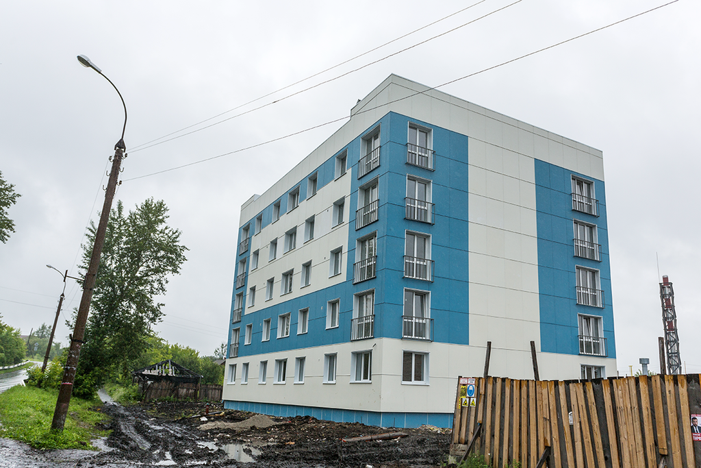 Дом в Туринске по улице Ленина для переселенцев из ветхого и аварийного жилья сдадут в конце августа