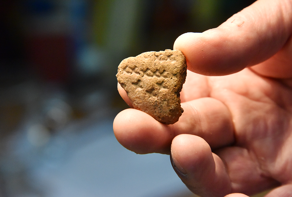 Керамические находки, обнаруженные возле Быньги, украшены косыми штампованными крестами и волнистыми узорами, характерными для гамаюнской культуры
