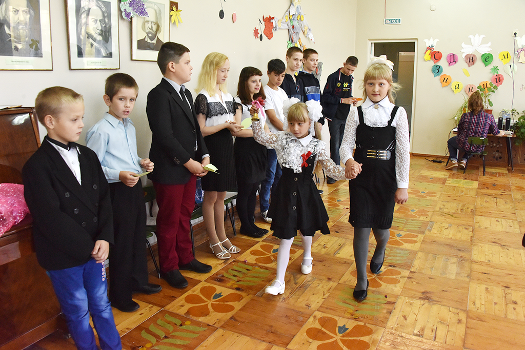 В школе посёлка Островное учится 12 детей