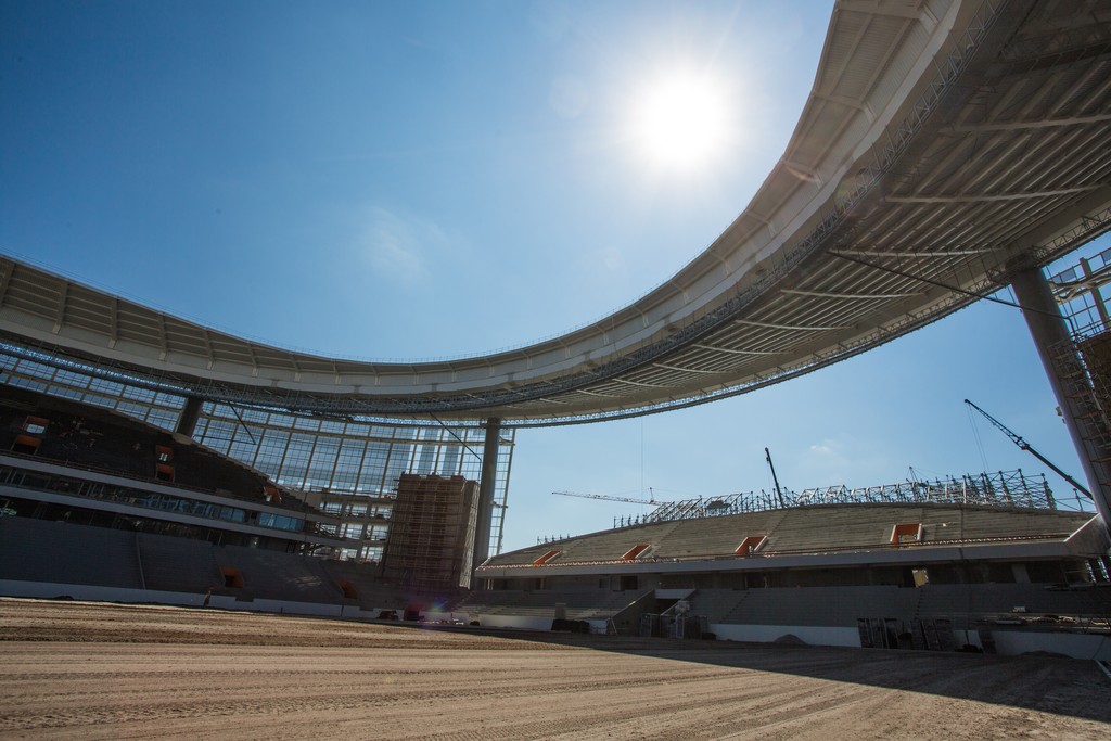 Футбольное поле Центрального стадиона, Екатеринбург