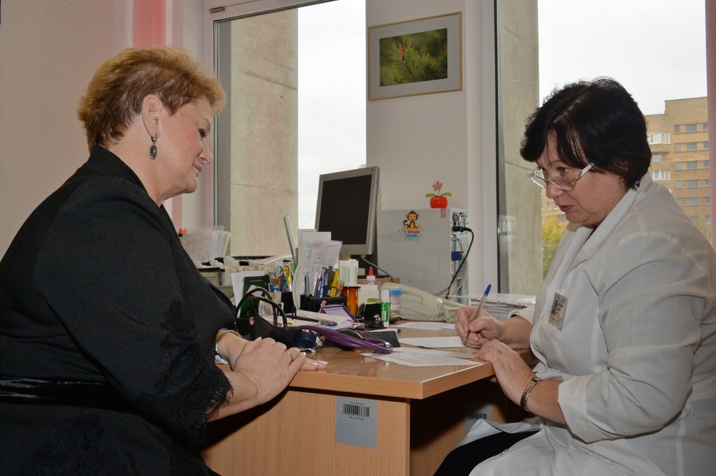 Светлана Учайкина у врача