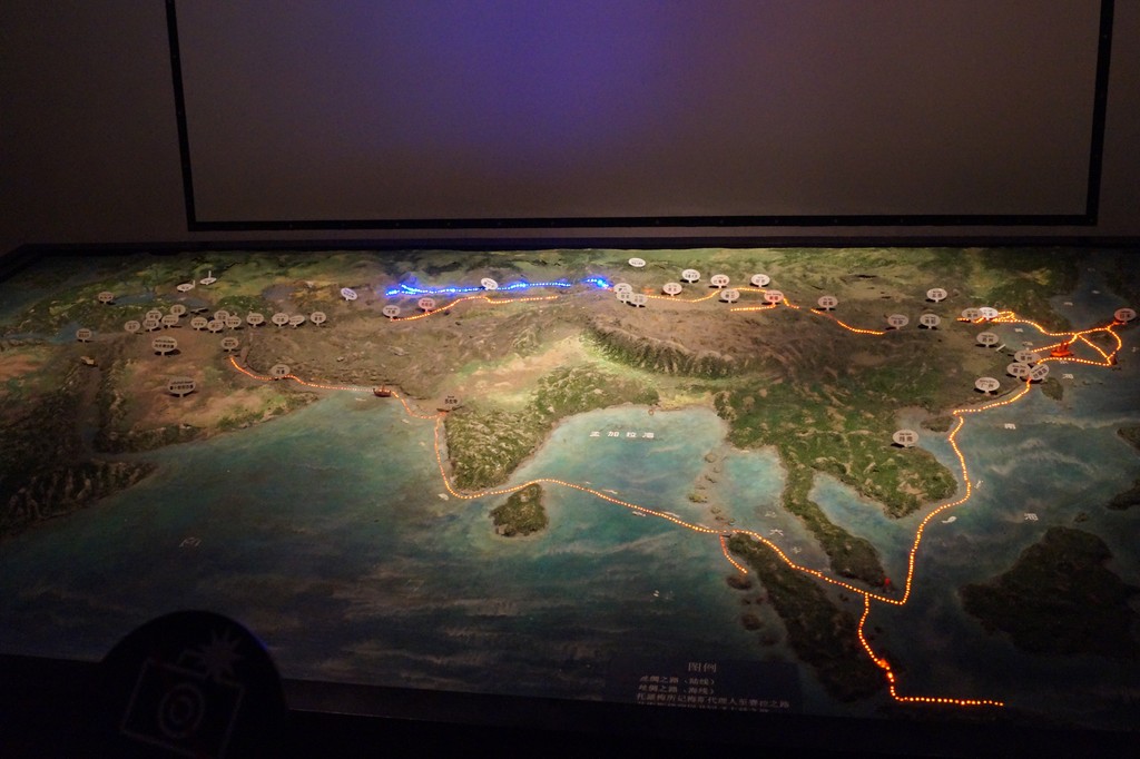 В историческом музеи в Сиане можно посмотреть, как выглядел древний Великий Шелковый путь