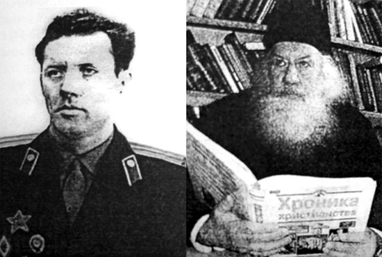 Иван Егоров в 1965 году и сегодня. Автор фото неизвестен