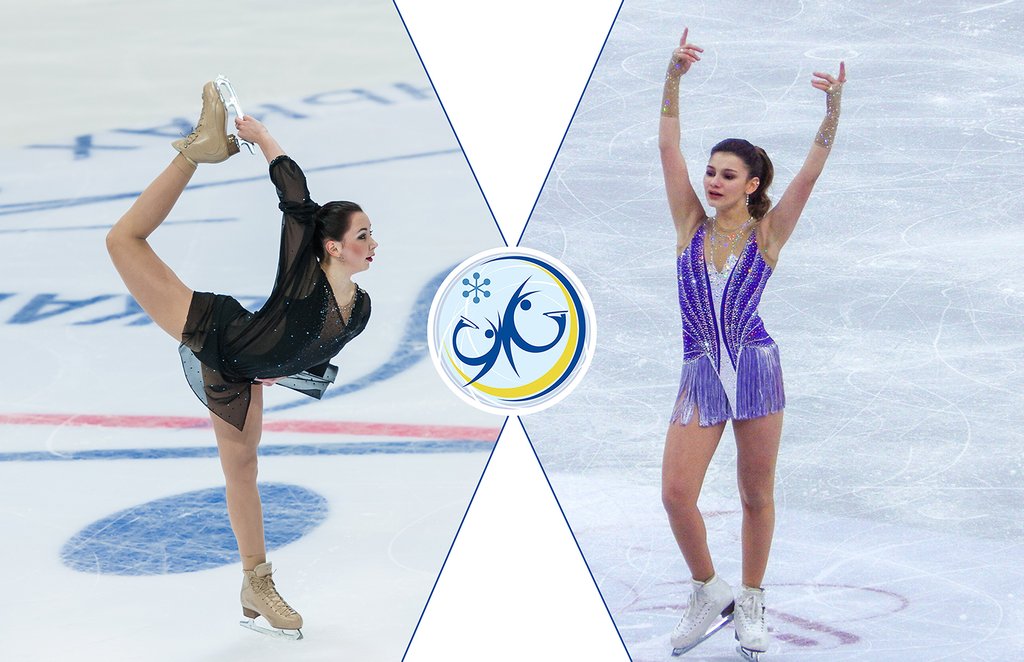 Софья Самодурова и Елизавета Туктамышева на World Team Trophy