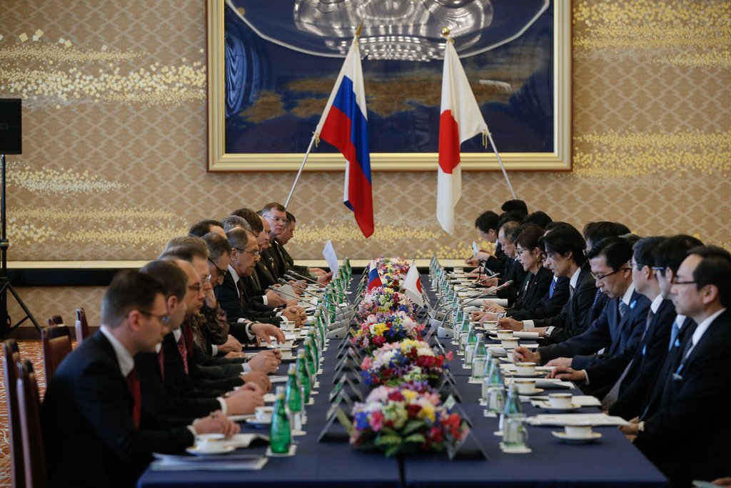 В ходе российско-японских консультаций в формате «два плюс два» с участием министров иностранных дел и обороны, Токио, 20 марта 2017 года. Фото: mid.ru