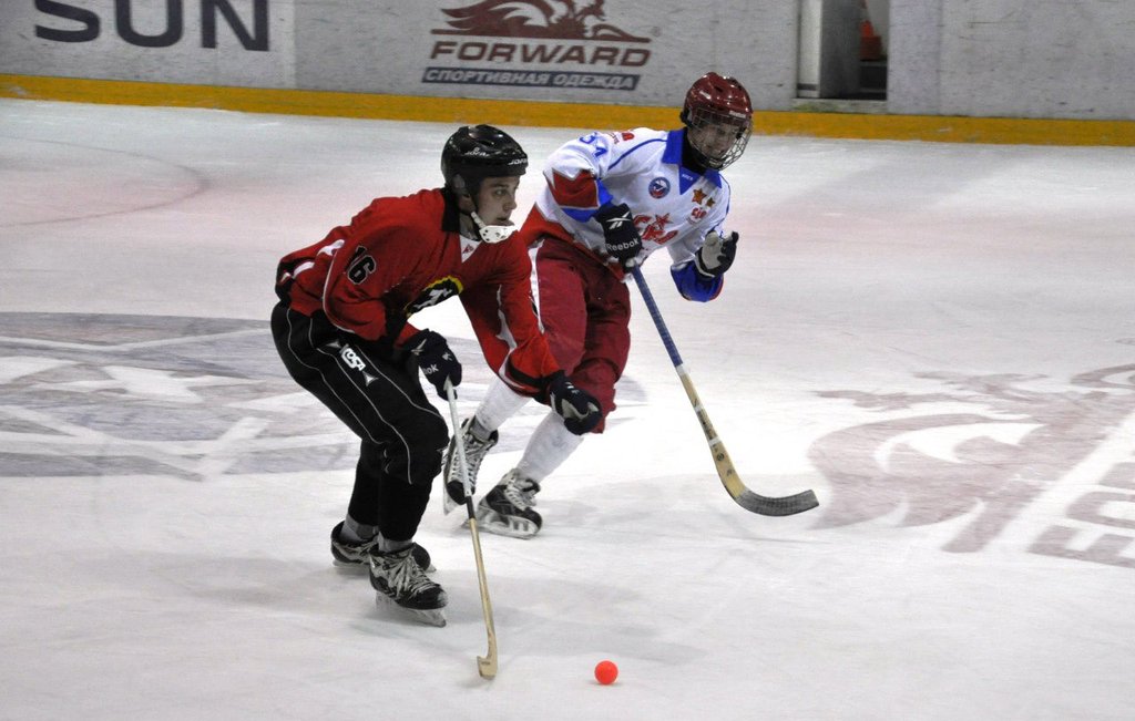 В 1993  и 1996 годах команда  «СКА-Свердловск» становилась чемпионом России по мини-хоккею  с мячом. Фото: vk.com