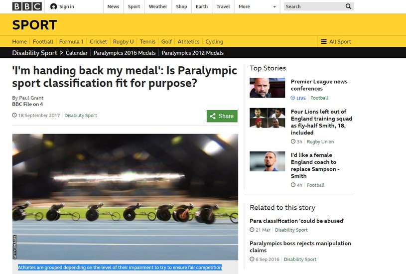 Скриншот с сайта bbc.com