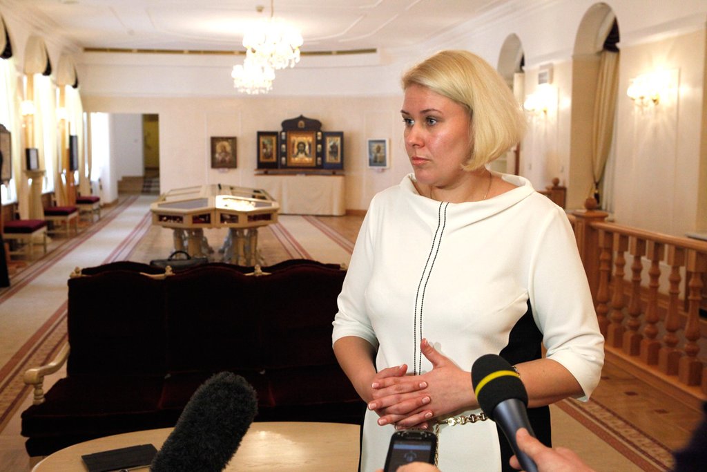 Анастасия Ленивцева на себе познала несовершенства законодательства по многодетным семьям. Фото пресс-службы губернатора Свердловской области.