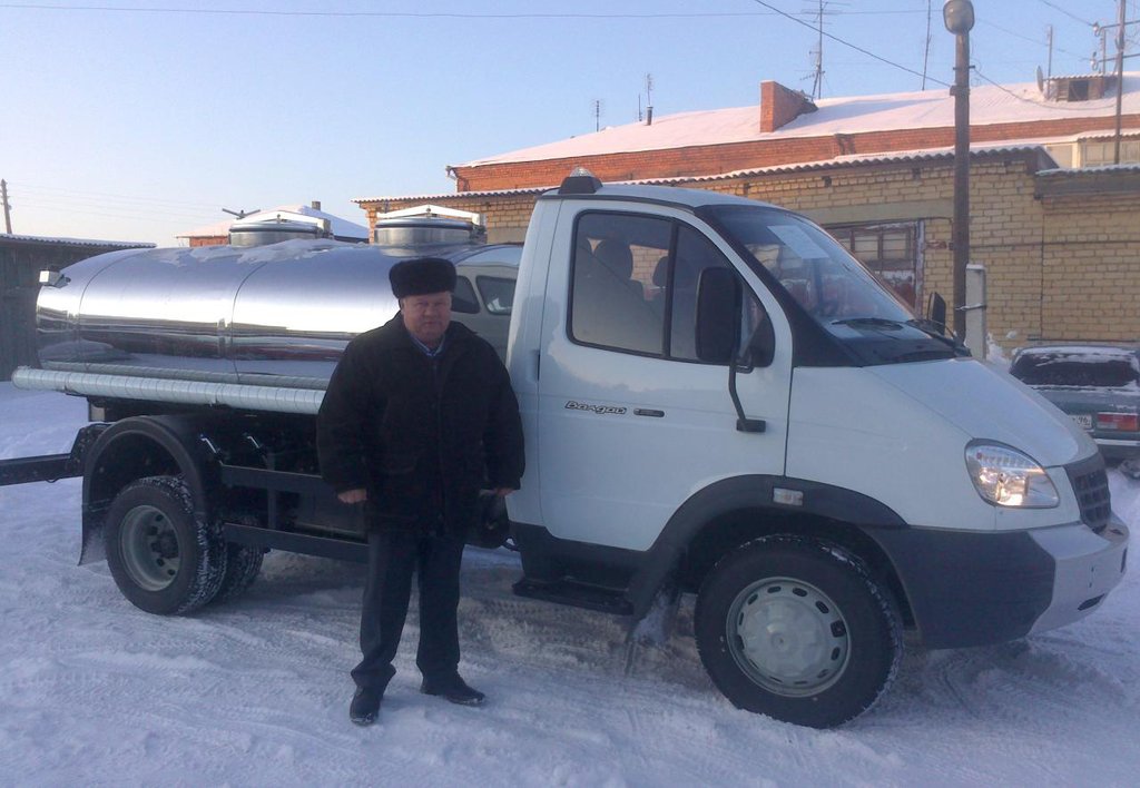  Михаил Недокушев планирует направить новый «Валдай» собирать молоко в Байкаловском районе. Неизвестный фотограф