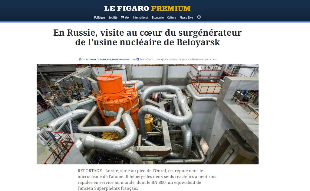 Скриншот статьи lefigaro.fr