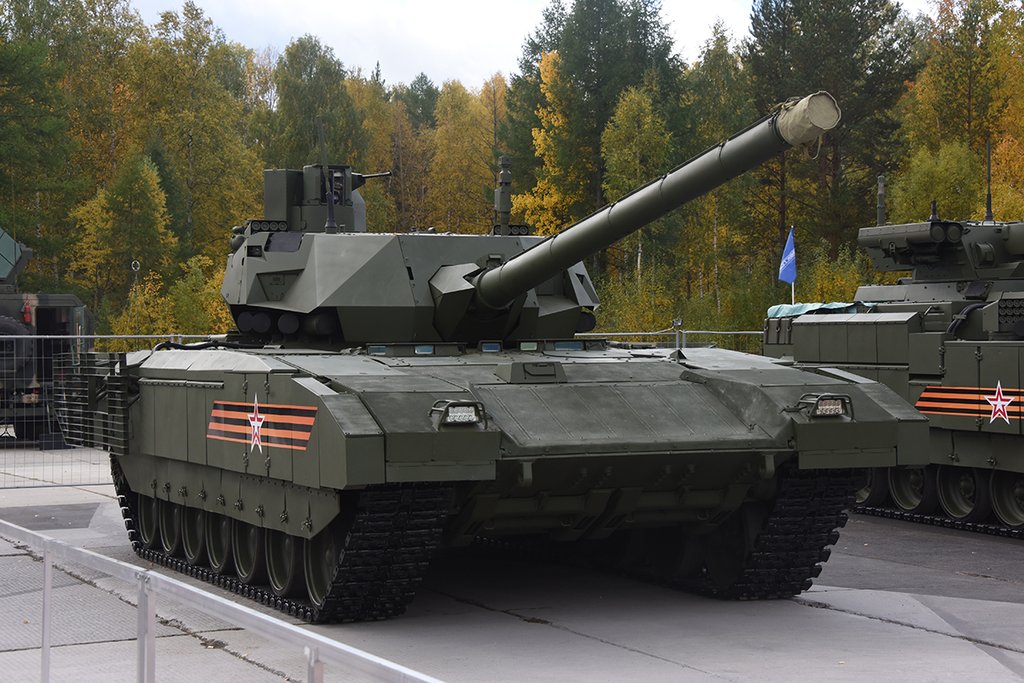 Танк Т-14 «Армата» был представлен на выставке вооружения в Нижнем Тагиле в 2016 году. Фото: Алексей Кунилов