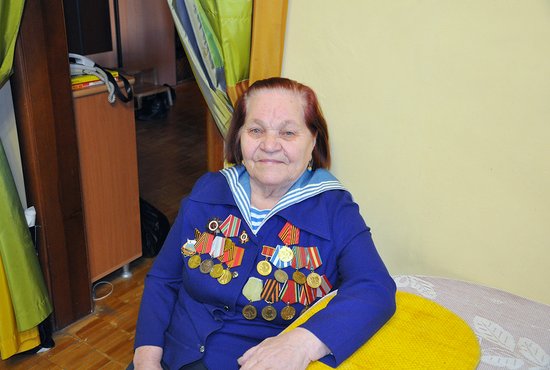 Фронтовая радистка Таисья Саенко отметила 100 лет в День радио, 7 мая. Фото: Маргарита Литвиненко