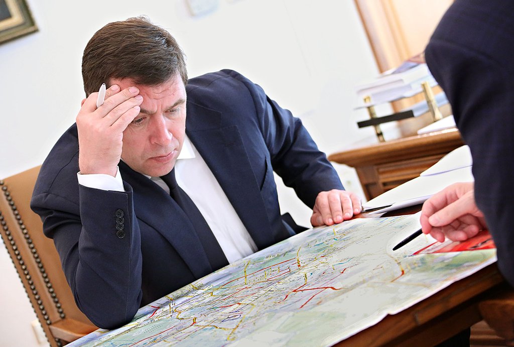 По поручению губернатора Свердловской области Евгения Куйвашева внедрение новой маршрутной сети Екатеринбурга отложили на два года. Фото: Департамент информационной политики губернатора