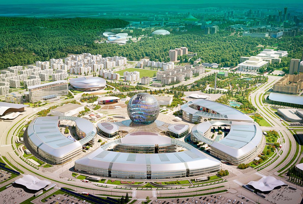 В столице Казахстана завершилась международная выставка ЭКСПО, благодаря которой город получил обновлённые аэропорт и вокзал, более 20 новых гостиниц, а объёмы продукции малого и среднего бизнеса выросли в полтора раза. Фото: XPO2017ASTANA.COM