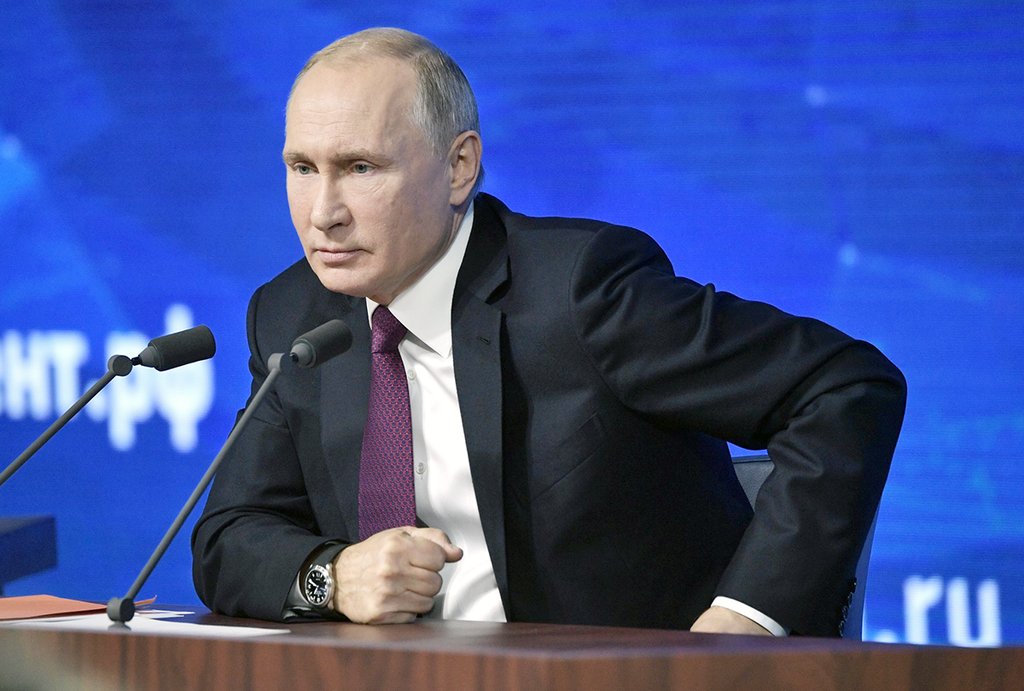 Открывая большой разговор с журналистами, Владимир Путин рассказал о предварительных итогах уходящего года. Фото: kremlin.ru