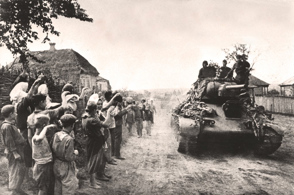 Освобождение Украины. 1943 год. Неизвестный фотограф.