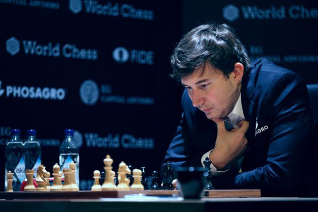 Сергей Карякин не сумел во второй раз подряд выиграть Турнир претендентов. Фото: пресс-служба всероссийской федерации шахмат