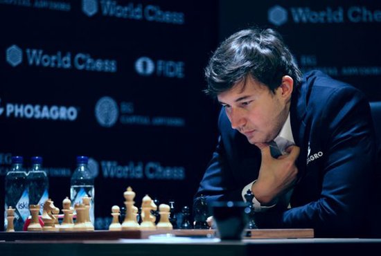 Сергей Карякин не сумел во второй раз подряд выиграть Турнир претендентов. Фото: пресс-служба всероссийской федерации шахмат