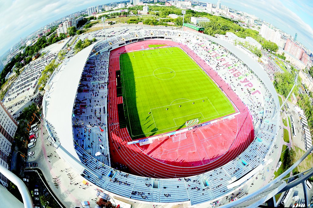 Вместимость арены к чемпионату мира по футболу 2018 года увеличится более, чем вдвое. Фото пресс-службы группы "Синара"