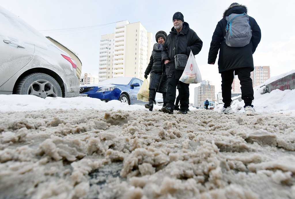 уборка снега, Екатеринбург