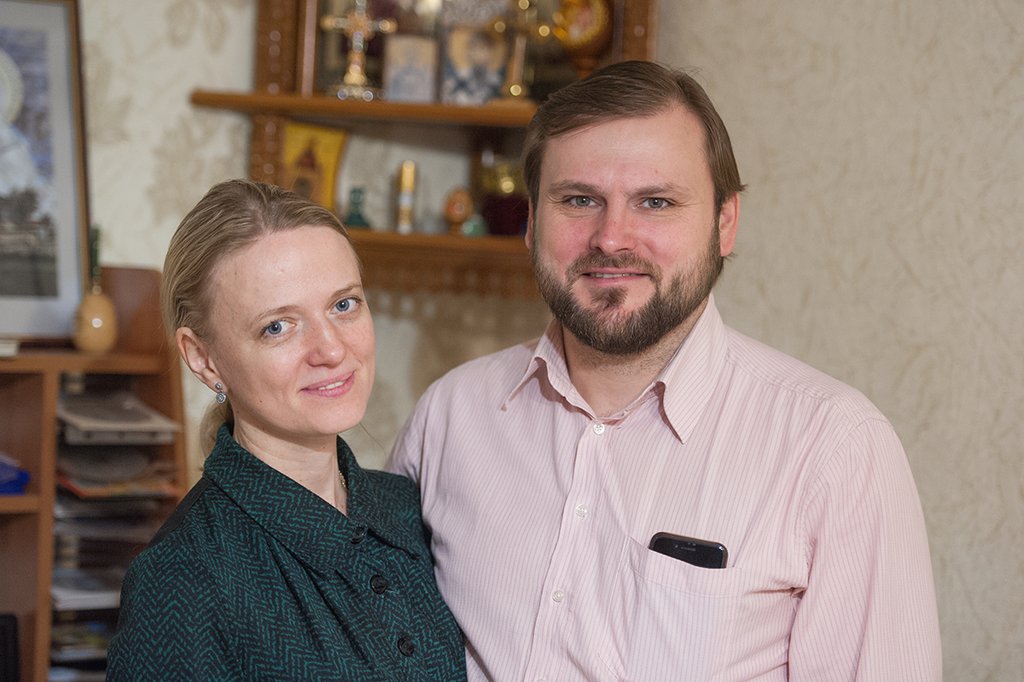 Екатеринбург, домашнее интервью – отец Андрей Юганец и его семья. 15 января 2019 года