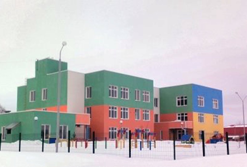 Трёхэтажный детский сад готов принять 160 дошколят. Фото: пресс-служба ОНФ