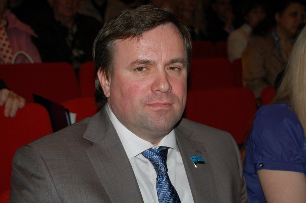 Лидер партийных праймериз  в Сысерти Александр Карамышев. Фото газеты "Маяк".