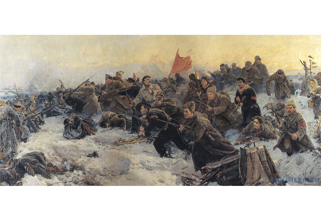 22 февраля 1918 года немецкие войска, не встречая сопротивления старой Русской армии, вышли на линию Псков-Нарва — им оставалось пройти всего 150 километров до Петрограда