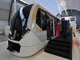 Новый вагон метро, оснащённый современными системами  безопасности, способен развивать скорость до 90 км/ч.  В салоне установлен климат-контроль для пассажиров. Фото Алексея Кунилова.