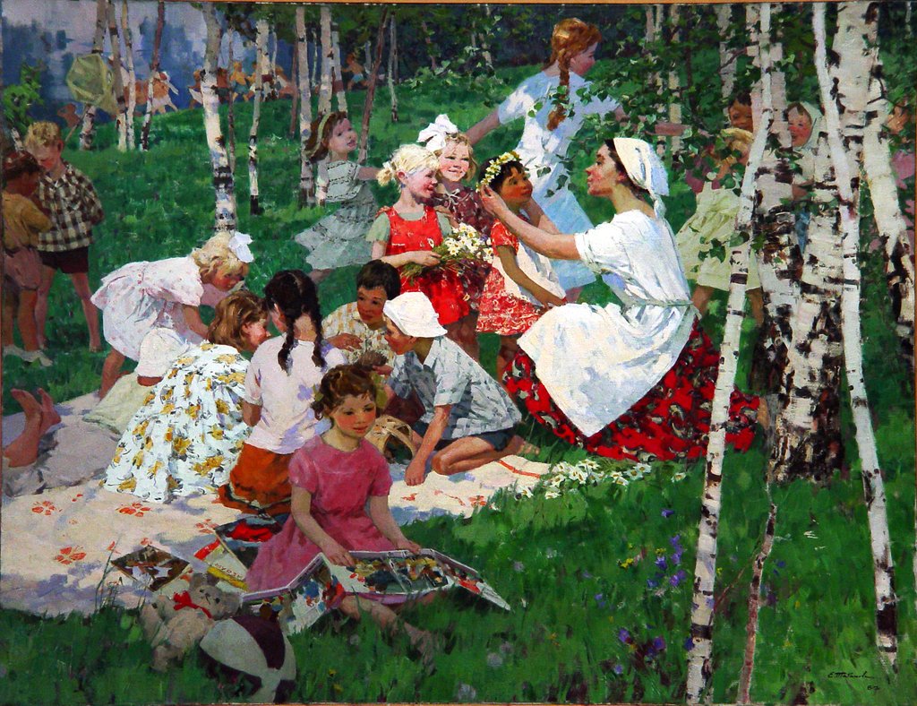 Евгения Табакова. «Цветы мая». 1967 г.
