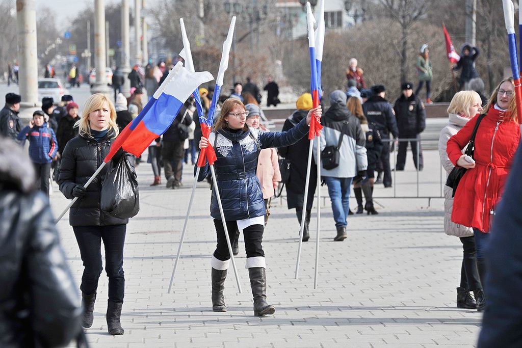 Согласно данным Общественной палаты РФ, только три процента населения РФ участвуют в правозащитных инициативах, массовых акциях, демонстрациях, забастовках, митингах и шествиях. Фото: Павел Ворожцов