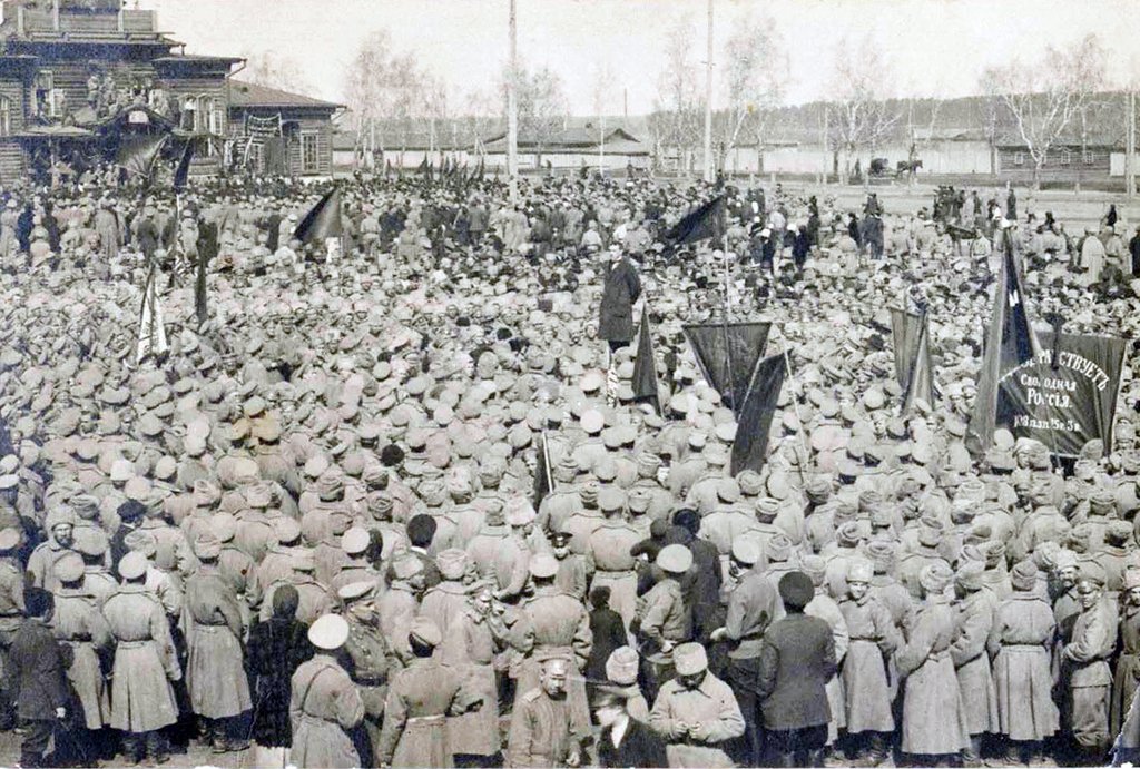 В 1917 году в Екатеринбурге находилось порядка 40 тысяч военных. Изображение предоставлены Музеем истории Екатеринбурга