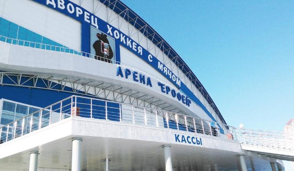Арена «Ерофей» была построена в Хабаровске к чемпионату мира 2015 года.  Фото: пресс-центр чемпионата
