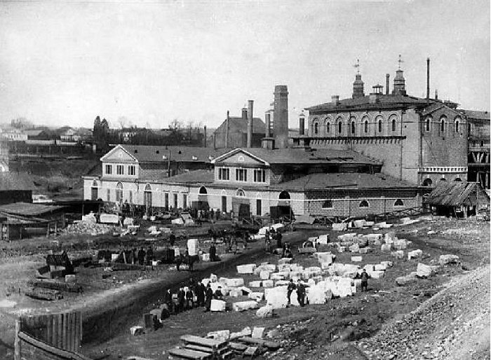 Так выглядел Билимбаевский завод в конце XIX-начале ХХ веков.