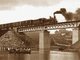 Поезд проходит через реку Данилиху в окрестностях Перми. Неизвестный фотограф.