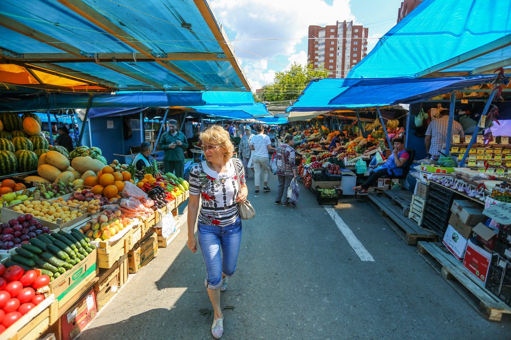 Шарташский рынок. Фото: Владимир Мартьянов