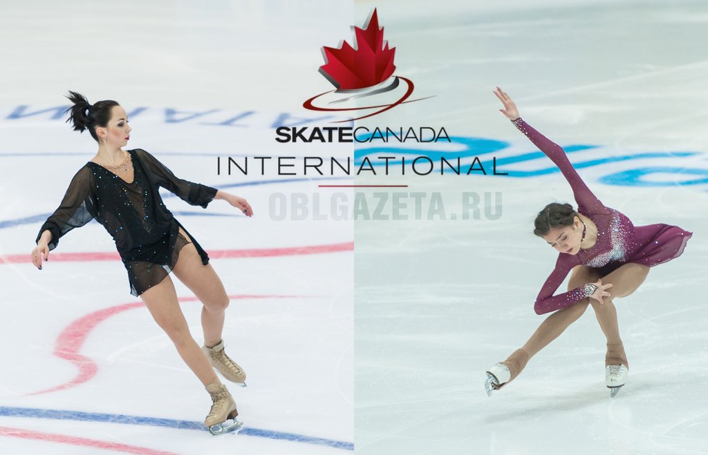 Елизавета Туктамышева и Евгения Медведева на Skate Canada