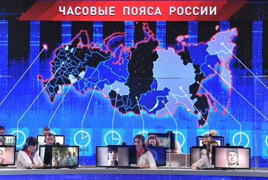 Вопросы про мусорную реформу вошли в тройку лидеров на программе. Фото: kremlin.ru