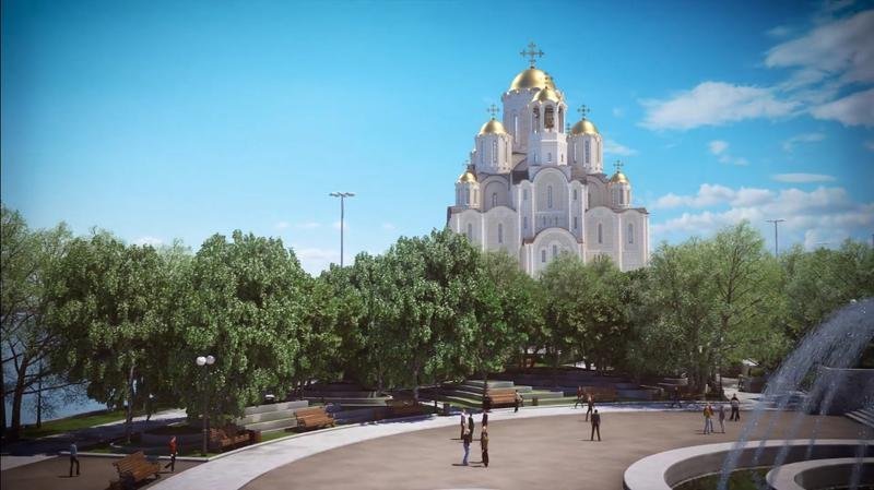 Проект храма Святой Екатерины