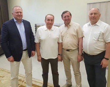 Встреча свердловской делегации с Александром Масляковым.
