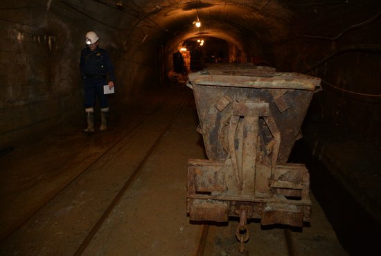 На свердловской шахте произошло обрушение породы. Фото: Павел Ворожцов