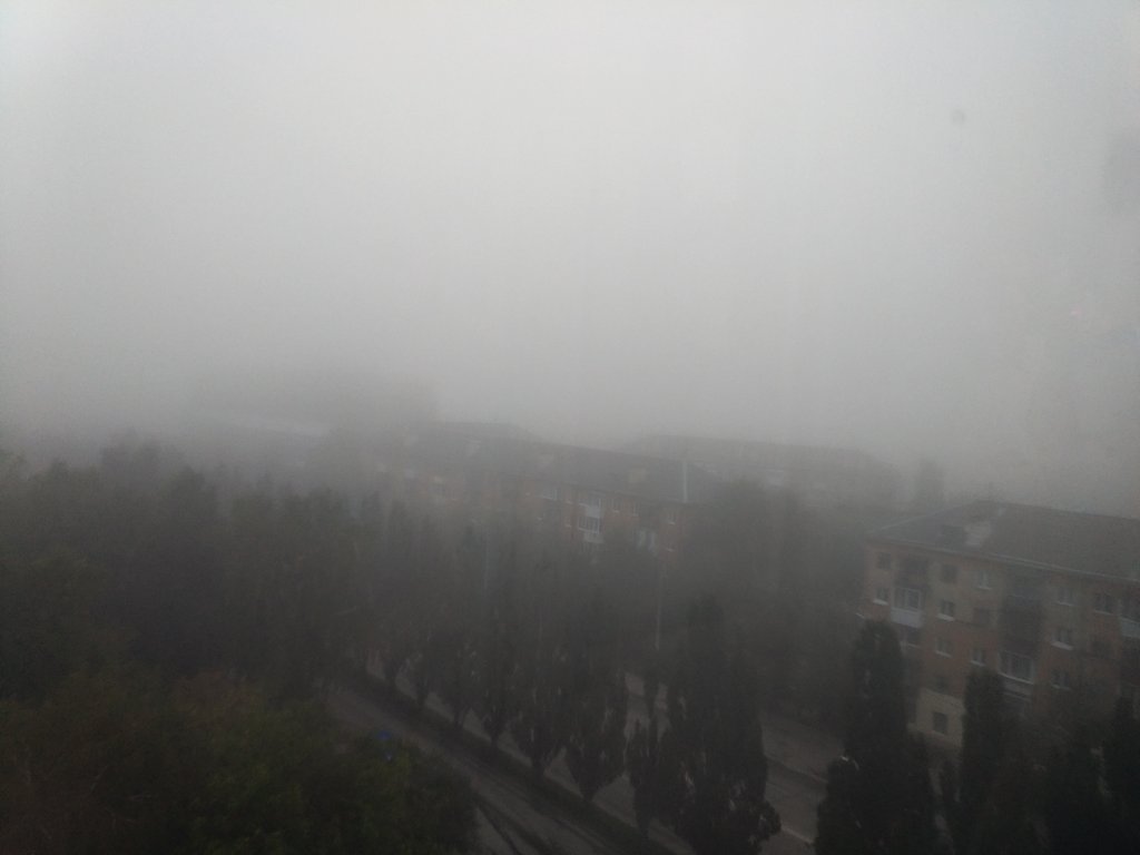 Туман в Екатеринбурге
