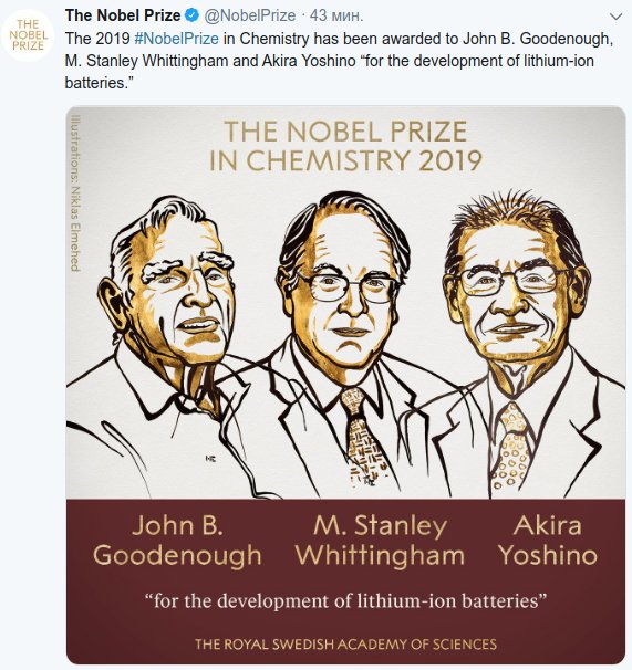 Нобелевские лауреаты по химии