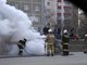 В результате пожара на площади двух кв. м. оказались повреждены моторный отсек и салон "Волги". Фото: Павел Ворожцов