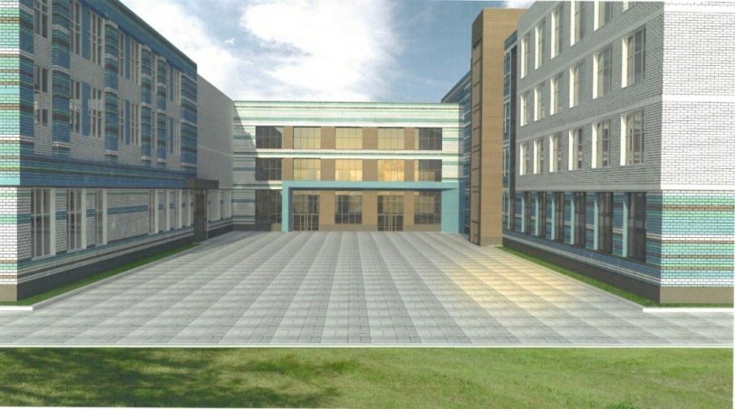 новая школа в Берёзовском