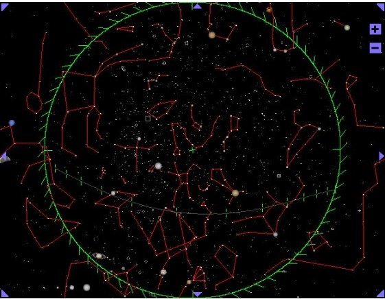 Запущенные спутники StarLink можно будет увидеть с 5:50 до 8:00, они будут пролетать светящейся вереницей с юго-запада на юго-восток. Фото предоставлено Владиленом Санакоевым