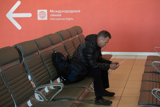 Время вылета самолёта в Душанбе сдвинули на 7 часов 20 минут. Фото: Владимир Мартьянов