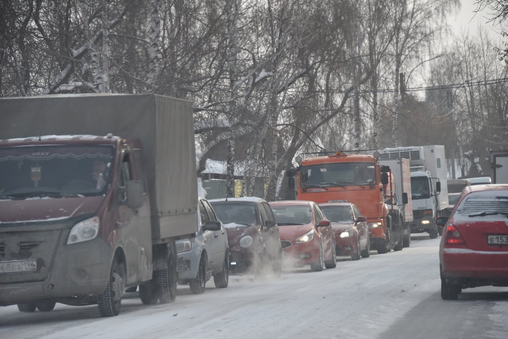 Пробки в Екатеринбурге