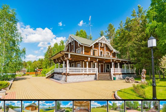 Под Екатеринбургом за 180 миллионов продают дом у озера. Фото: объявлене