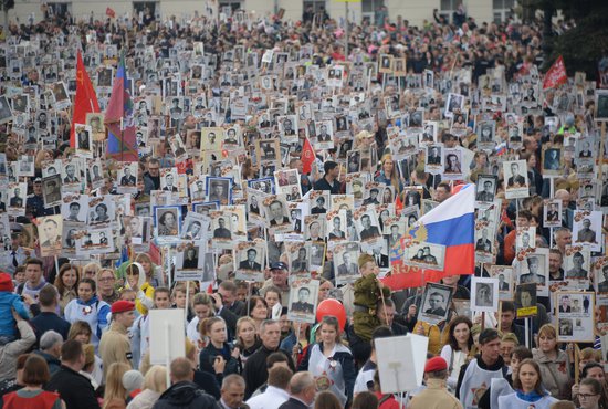 По традиции в честь Дня Победы в Первоуральске состоится акция «Бессмертный полк». Фото: Павел Ворожцов